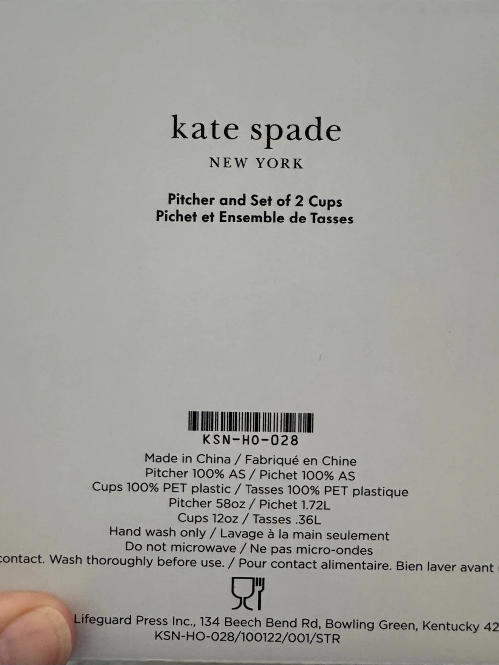 kate spade clear kate